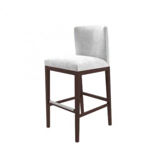 13616-WB Kaylee Fully Upholstered Fine Dining Commercial Hospitality Assited Living Bar Stool